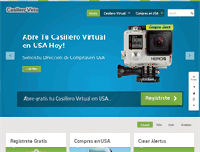 Tablet Screenshot of casillerovirtualusa.com